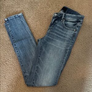 Buckle Black skinny Jeans